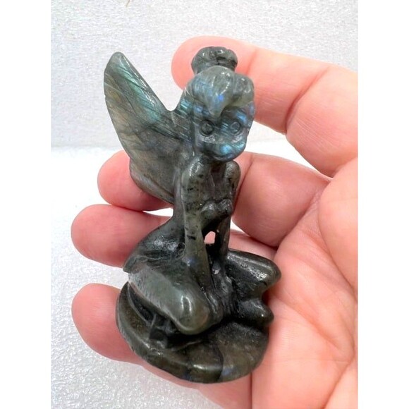 Labradorite Tinkerbell Carving - Picture 6 of 8